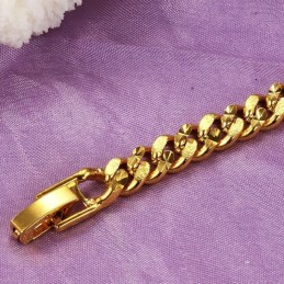 Betrouwbare Kwaliteit Vrouwelijke Scrub Armband Van 18 Karaat Goud