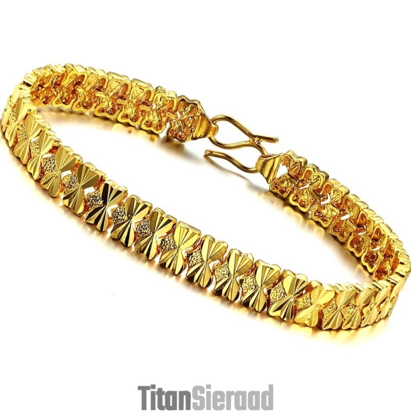 Duurzame, 18K Vergulde Armband Voor Dames Duurzame, 18K Vergulde Armband Voor Dames