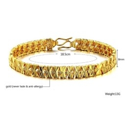 Duurzame, 18K Vergulde Armband Voor Dames