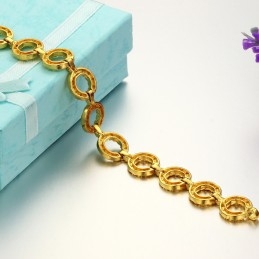 Stabiele Kwaliteit Dames 18K Vergulde Armband
