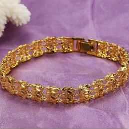 Hoogwaardige Damesarmband Van 18 Karaat Verguld Goud