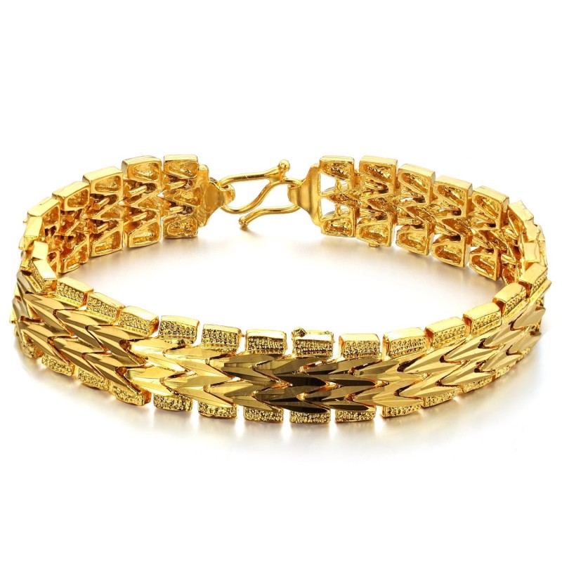 Uitstekende Kwaliteit Dames Klassieke 18K Vergulde Armband