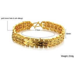 Uitstekende Kwaliteit Dames Klassieke 18K Vergulde Armband