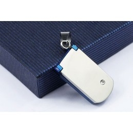 Realistische Titanium Hanger In De Vorm Van Een Mobiele Telefoon Voor Mannen - Gratis Kettingen