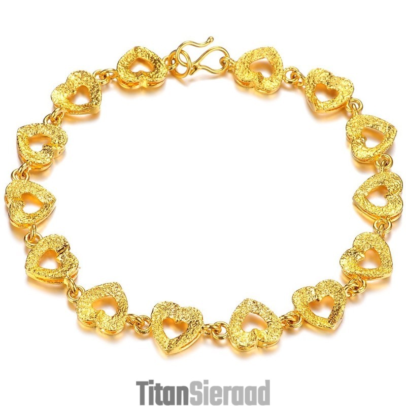 Wereldberoemde Vrouwelijke Geliefde 18K Vergulde Armband Wereldberoemde Vrouwelijke Geliefde 18K Vergulde Armband