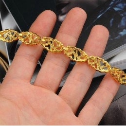 Betrouwbare Reputatie Vrouwelijke Geliefde 18K Vergulde Armband