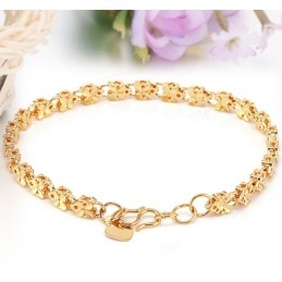 Betrouwbare Reputatie Vrouwelijke Vlindervormige 18K Vergulde Armband