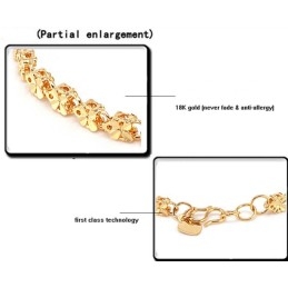 Betrouwbare Reputatie Vrouwelijke Vlindervormige 18K Vergulde Armband