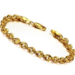 Duurzame, 18K Vergulde Armband Voor Dames
