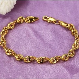 Duurzame, 18K Vergulde Armband Voor Dames