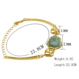 Compleet In Specificaties Dames Sweetheart 18K Vergulde Armband