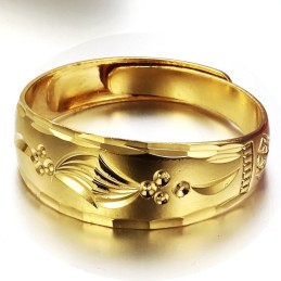 Betrouwbare Reputatie, Beknopte 18K Vergulde Ring Voor Dames
