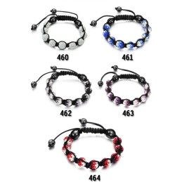 Kwaliteit En Kwantiteit Gegarandeerde Vrouwelijke Bolvormige Kristallen Armband