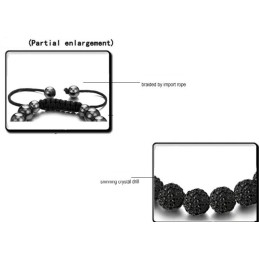 Volledige Specificaties Vrouwelijke Bolvormige Kristallen Armband