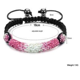 Volledige Specificaties Vrouwelijke Bolvormige Kristallen Armband