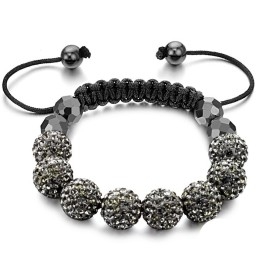 Betrouwbare Vrouwelijke Bolvormige Kristallen Armband
