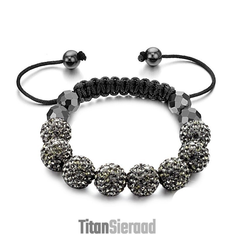 Betrouwbare Vrouwelijke Bolvormige Kristallen Armband