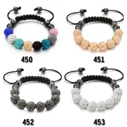 Betrouwbare Vrouwelijke Bolvormige Kristallen Armband
