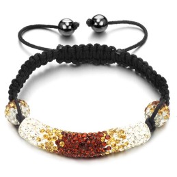 Kwaliteit En Kwantiteit Gegarandeerde Vrouwelijke Bolvormige Kristallen Armband