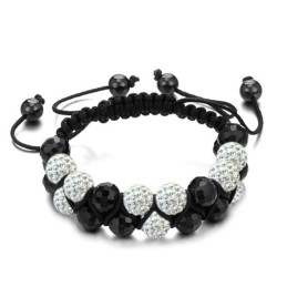 Betrouwbare Kwaliteit Vrouwelijke Bolvormige Kristallen Armband