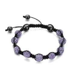 Gemakkelijk Te Gebruiken Vrouwelijke Bolvormige Kristallen Armband