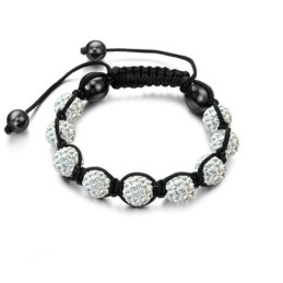 Hoogwaardige Vrouwelijke Bolvormige Kristallen Armband
