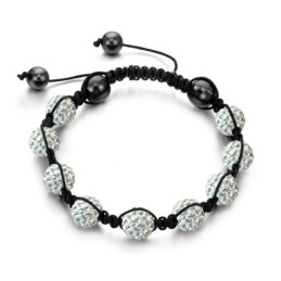 Stabiele Kwaliteit Vrouwelijke Bolvormige Kristallen Armband