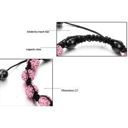 Goed Verkocht Over De Hele Wereld: Vrouwelijke Bolvormige Kristallen Armband