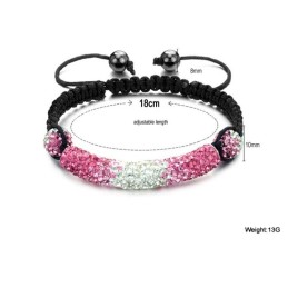 De Koningin Van De Kwaliteit Vrouwelijke Bolvormige Kristallen Armband