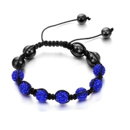 Kwaliteit En Kwantiteit Gegarandeerde Vrouwelijke Bolvormige Kristallen Armband