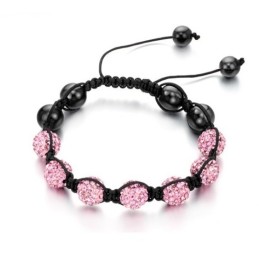 Kwaliteit En Kwantiteit Gegarandeerde Vrouwelijke Bolvormige Kristallen Armband