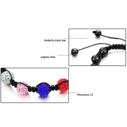 Volledige Specificaties Vrouwelijke Bolvormige Kristallen Armband