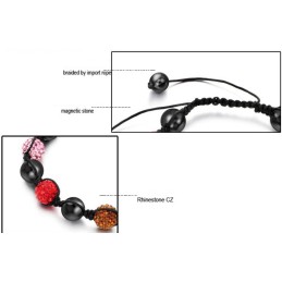 Goed Verkocht Over De Hele Wereld: Vrouwelijke Bolvormige Kristallen Armband