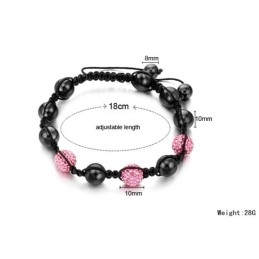 Vrouwelijke Bolvormige Kristallen Armband Van Superieure Kwaliteit
