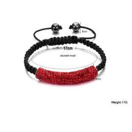 Stabiele Kwaliteit Vrouwelijke Bolvormige Kristallen Armband