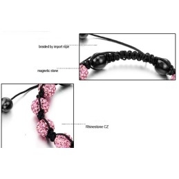 Goed Verkocht Over De Hele Wereld: Vrouwelijke Bolvormige Kristallen Armband