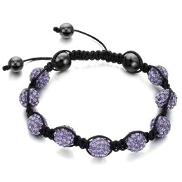 Hoogwaardige Vrouwelijke Bolvormige Kristallen Armband