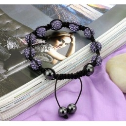 Hoogwaardige Vrouwelijke Bolvormige Kristallen Armband