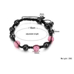 Betrouwbare Reputatie Vrouwelijke Bolvormige Kristallen Armband