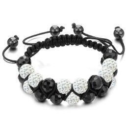 Hoogwaardige Vrouwelijke Bolvormige Kristallen Armband