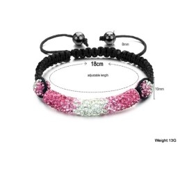 Betrouwbare Reputatie Vrouwelijke Bolvormige Kristallen Armband