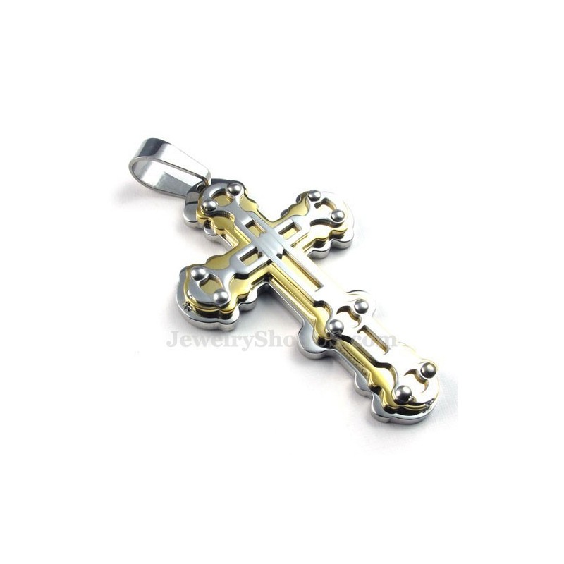 Prachtige Titanium Kruishanger Voor Heren (Gratis Ketting) Prachtige Titanium Kruishanger Voor Heren (Gratis Ketting)