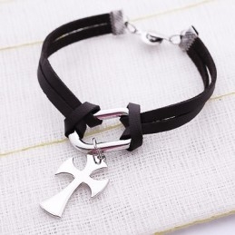 Wonens Titanium Kruisarmbanden