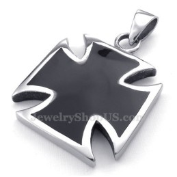 Eenvoudige Titanium Kruishanger Ketting (Gratis Ketting)