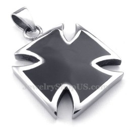 Eenvoudige Titanium Kruishanger Ketting (Gratis Ketting)