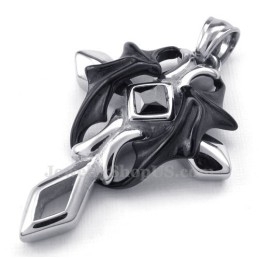 De Cross Titanium Hanger Ketting (Gratis Ketting)
