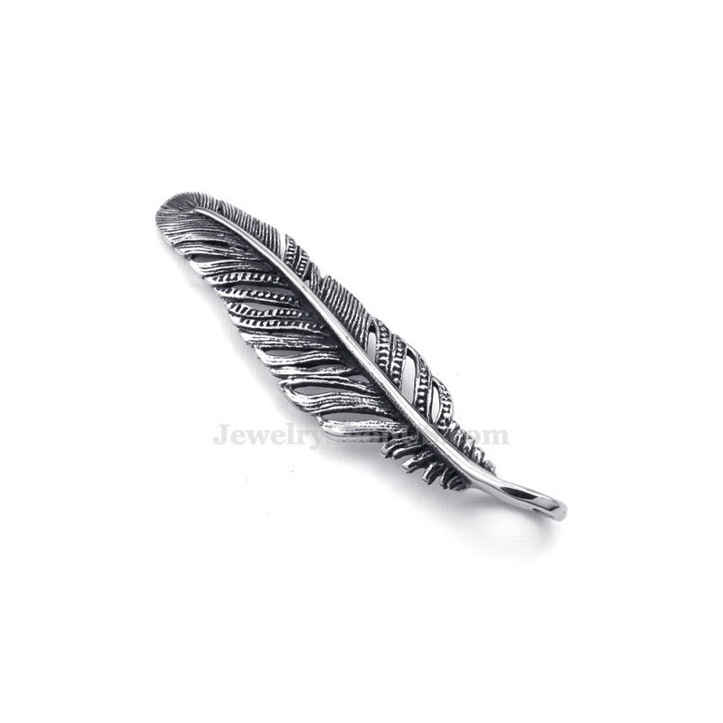 Titanium Veer Hanger Ketting (Gratis Ketting)