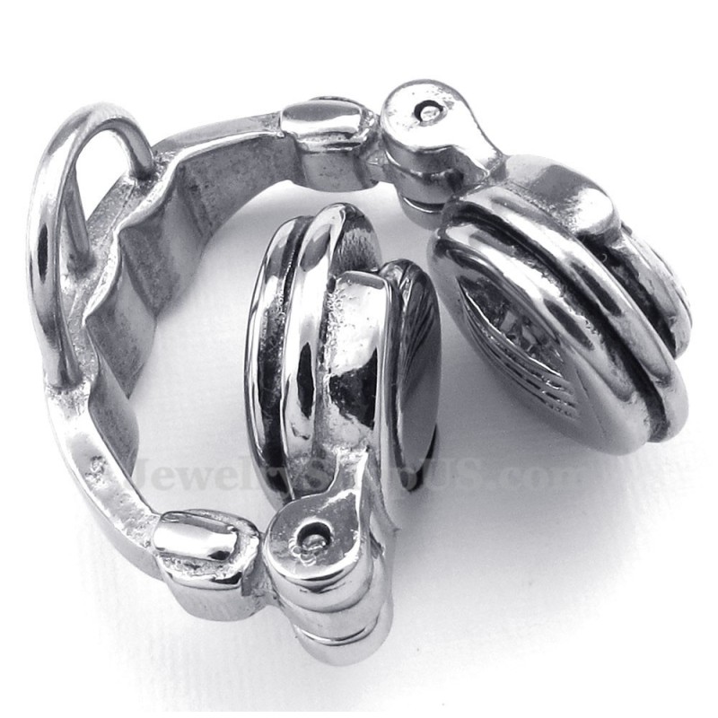 Titanium Hoofdtelefoonhanger Ketting (Gratis Ketting)
