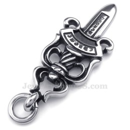 Titanium Zwaard Hanger Ketting (Gratis Ketting)