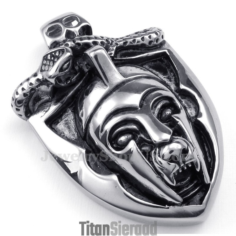 Titanium Masker Hanger Ketting (Gratis Ketting)